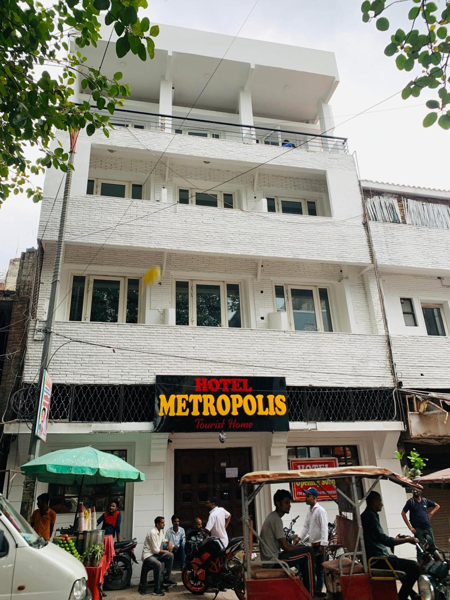 Metropolis Tourist Home Paharganj Nuova Delhi Esterno foto